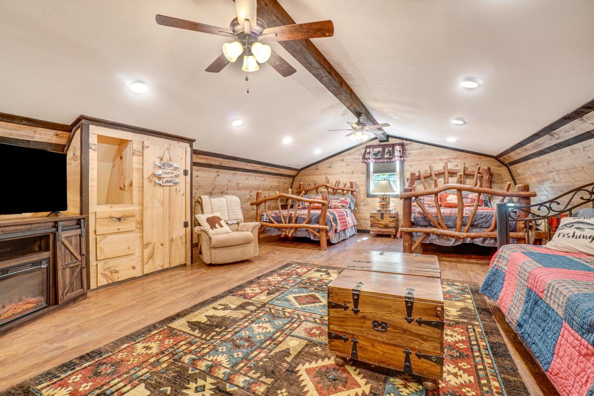 North Georgia Mtn Escape With Hot Tub And Games! Villa Sautee Nacoochee Exterior photo